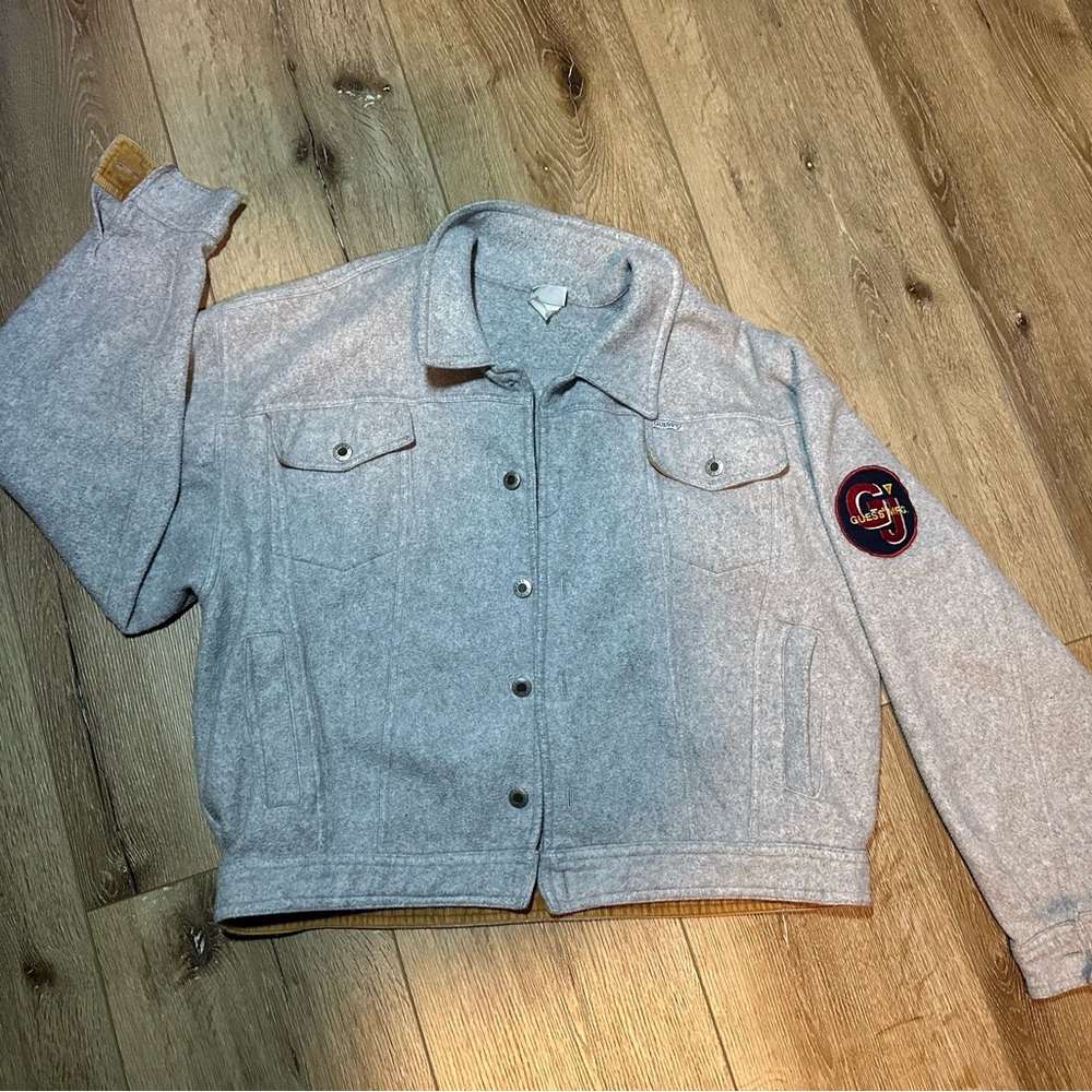 VTG Guess fleece jacket